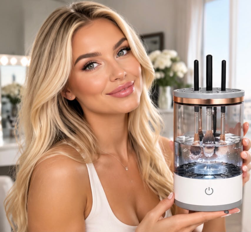 Electric Makeup Brush Cleaner Machine