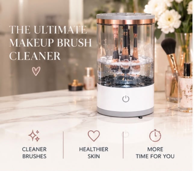 Electric Makeup Brush Cleaner Machine